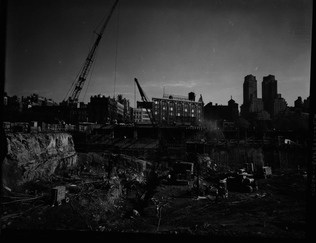 1960 photo demolition of San Juan Hill for Lincoln Center